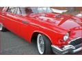 1957 Torch Red Ford Thunderbird E Convertible  photo #22