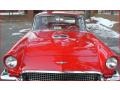 1957 Torch Red Ford Thunderbird E Convertible  photo #23
