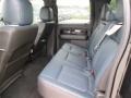 Limited Marina Blue Leather Rear Seat Photo for 2014 Ford F150 #92197621