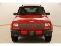 1999 Flame Red Jeep Cherokee SE 4x4  photo #2