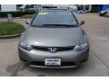 2007 Galaxy Gray Metallic Honda Civic EX Coupe  photo #2