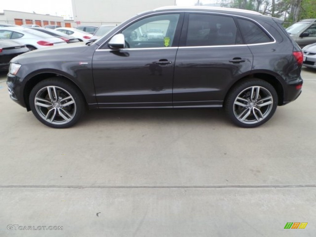 Lava Gray Pearl 2014 Audi SQ5 Premium plus 3.0 TFSI quattro Exterior Photo #92198233