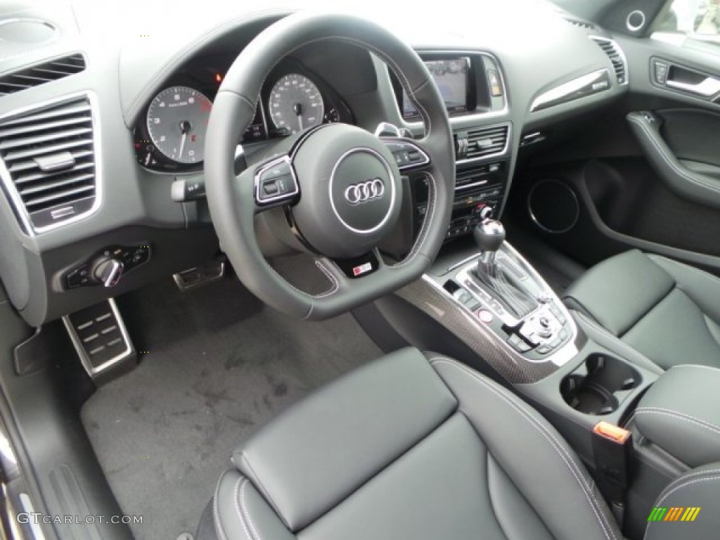 Black Interior 2014 Audi SQ5 Premium plus 3.0 TFSI quattro Photo #92198402