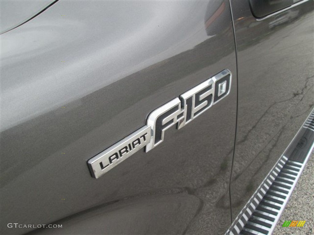 2014 F150 Lariat SuperCrew - Sterling Grey / Black photo #3