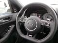 2014 Audi SQ5 Black Interior Steering Wheel Photo