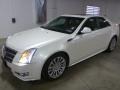 White Diamond Tricoat 2010 Cadillac CTS 4 3.6 AWD Sedan
