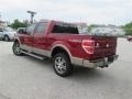 2014 Ruby Red Ford F150 Lariat SuperCrew 4x4  photo #4
