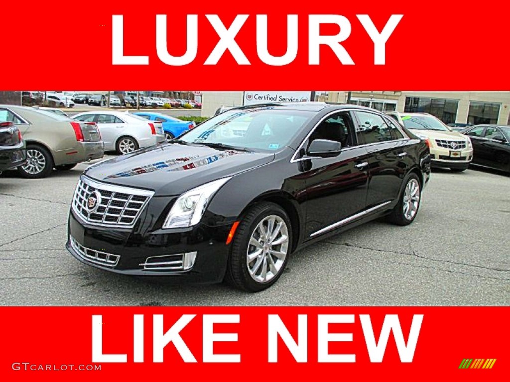 2014 XTS Luxury FWD - Black Raven / Jet Black photo #1