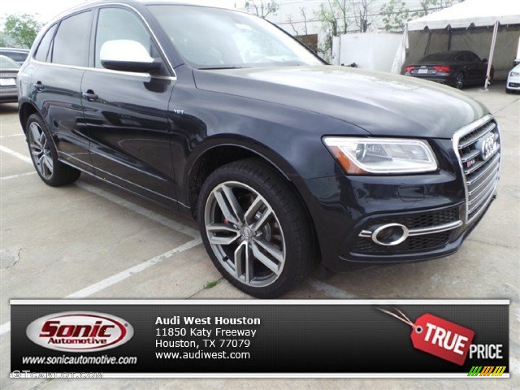 2014 SQ5 Prestige 3.0 TFSI quattro - Moonlight Blue Metallic / Black photo #1