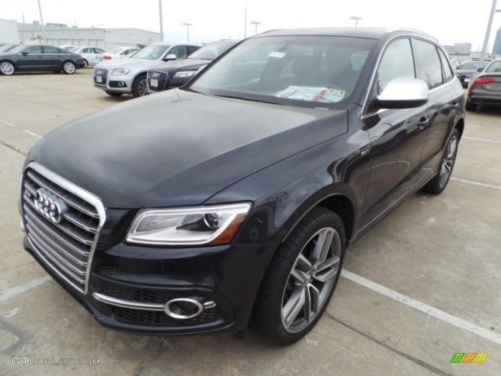 2014 SQ5 Prestige 3.0 TFSI quattro - Moonlight Blue Metallic / Black photo #3