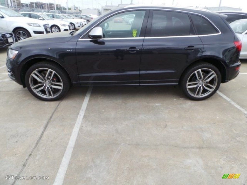 2014 SQ5 Prestige 3.0 TFSI quattro - Moonlight Blue Metallic / Black photo #4