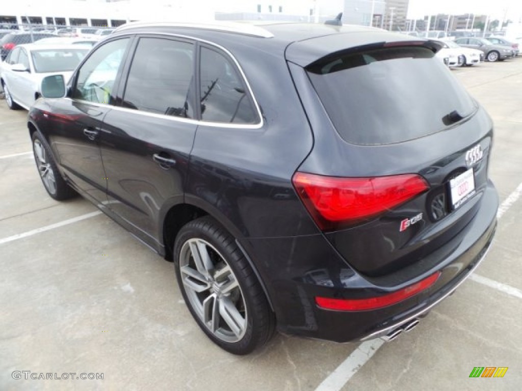 2014 SQ5 Prestige 3.0 TFSI quattro - Moonlight Blue Metallic / Black photo #5
