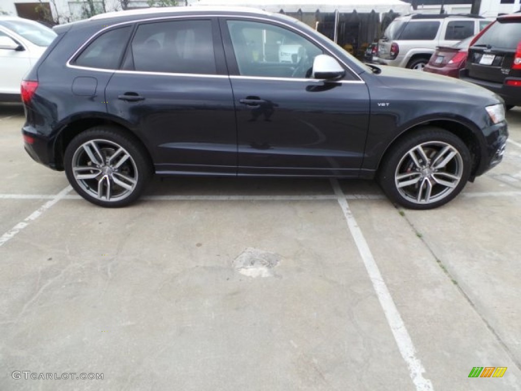 2014 SQ5 Prestige 3.0 TFSI quattro - Moonlight Blue Metallic / Black photo #8