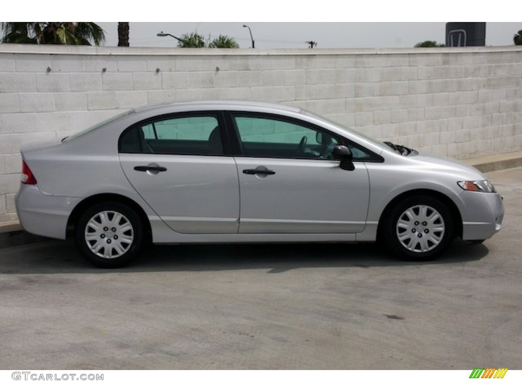 Alabaster Silver Metallic 2011 Honda Civic DX-VP Sedan Exterior Photo #92199853