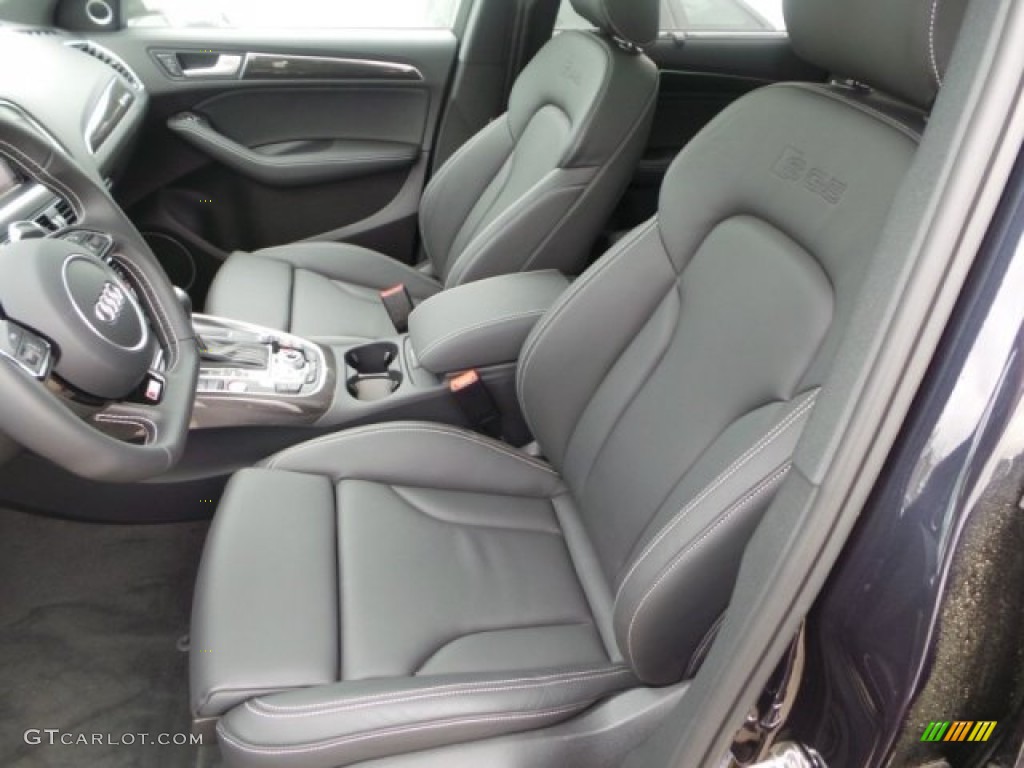 2014 SQ5 Prestige 3.0 TFSI quattro - Moonlight Blue Metallic / Black photo #13
