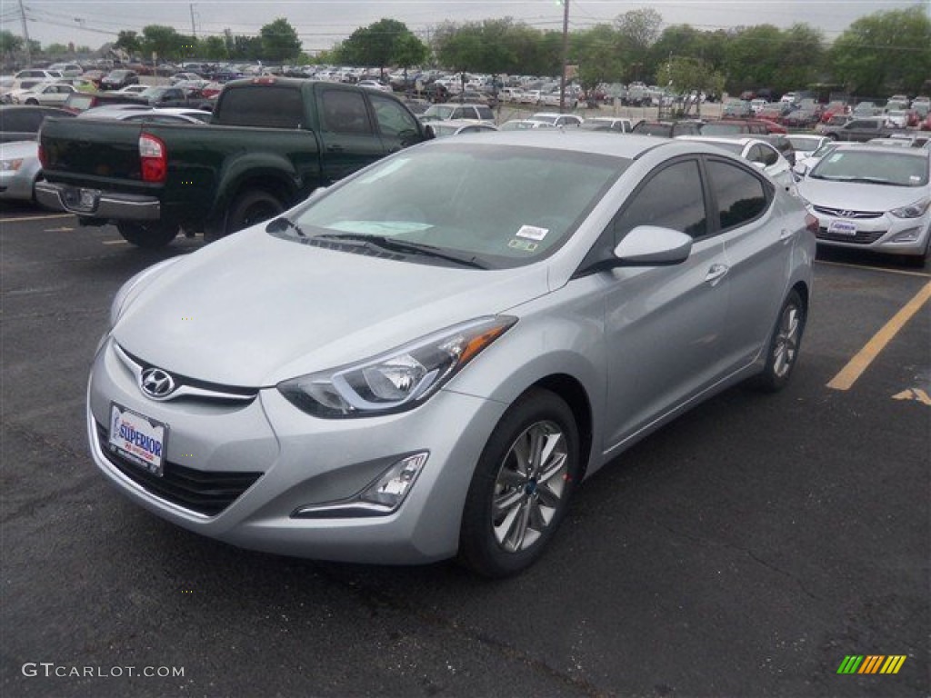 2014 Elantra SE Sedan - Silver / Gray photo #1