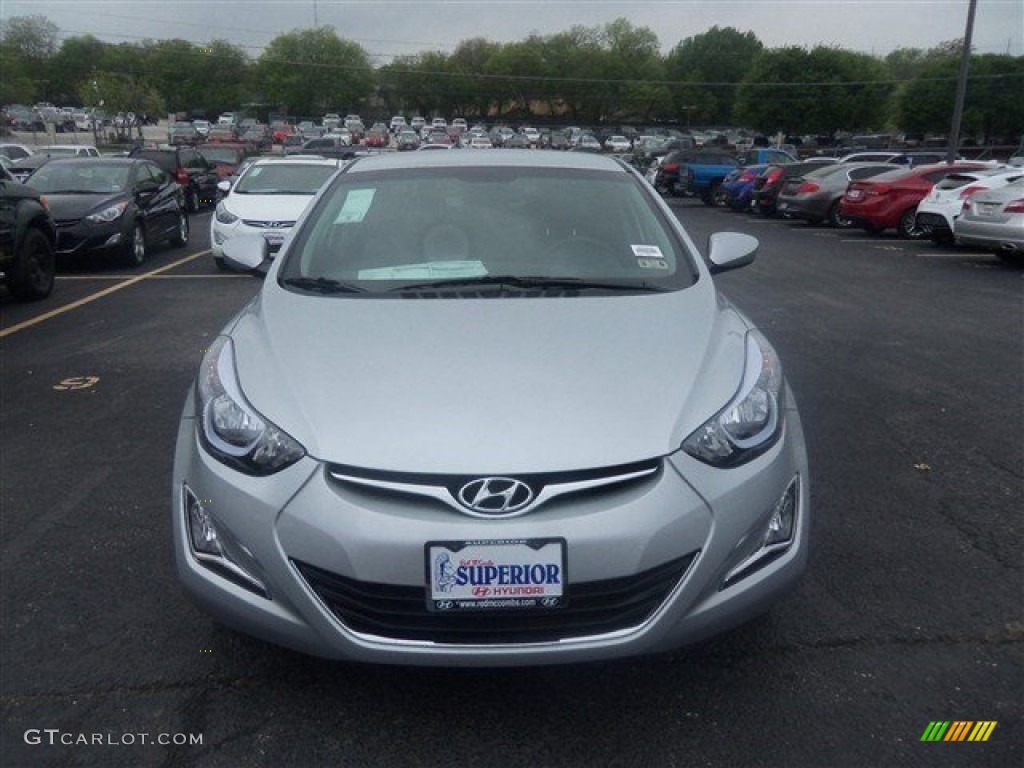 2014 Elantra SE Sedan - Silver / Gray photo #2