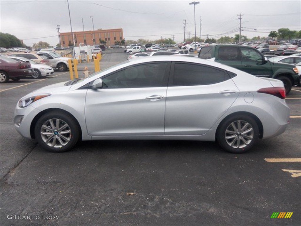 2014 Elantra SE Sedan - Silver / Gray photo #3