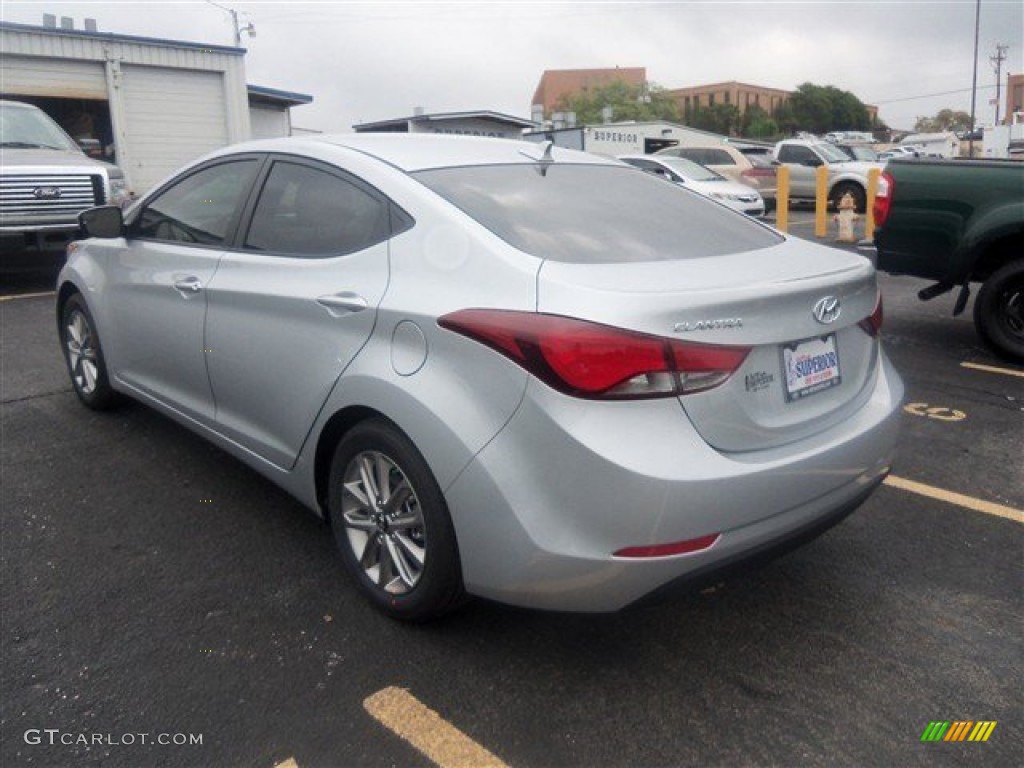2014 Elantra SE Sedan - Silver / Gray photo #4