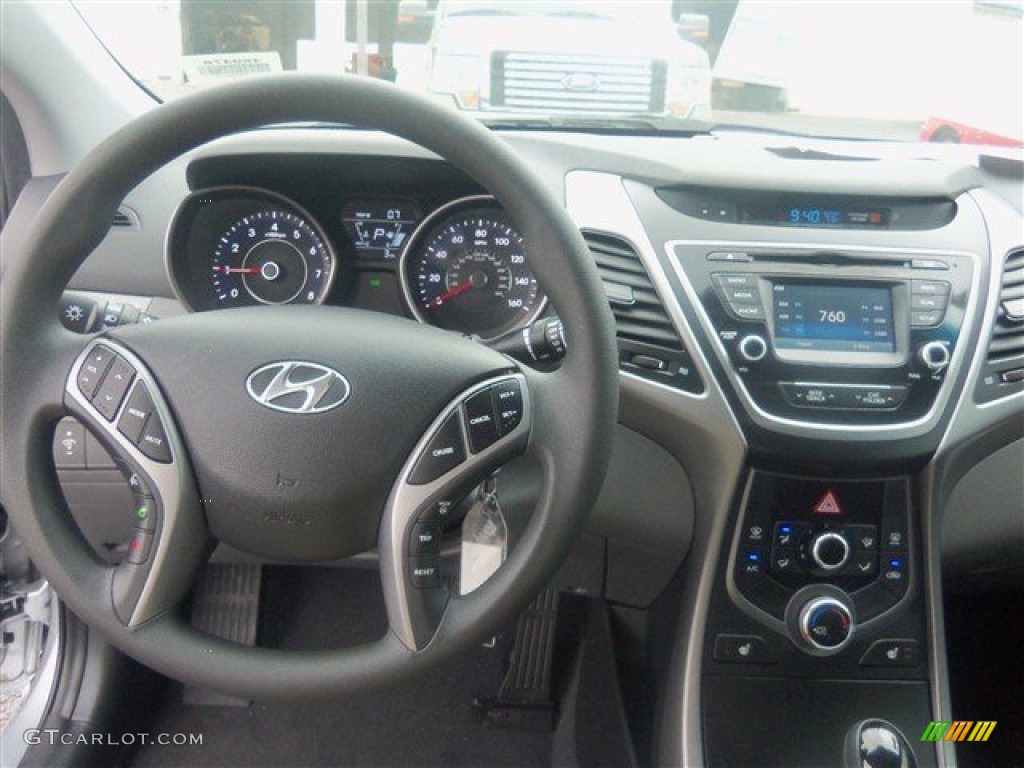 2014 Elantra SE Sedan - Silver / Gray photo #7