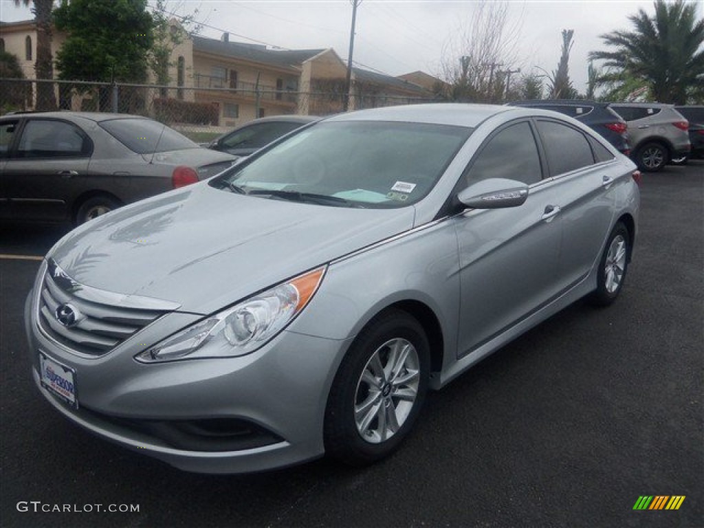 Radiant Silver Hyundai Sonata