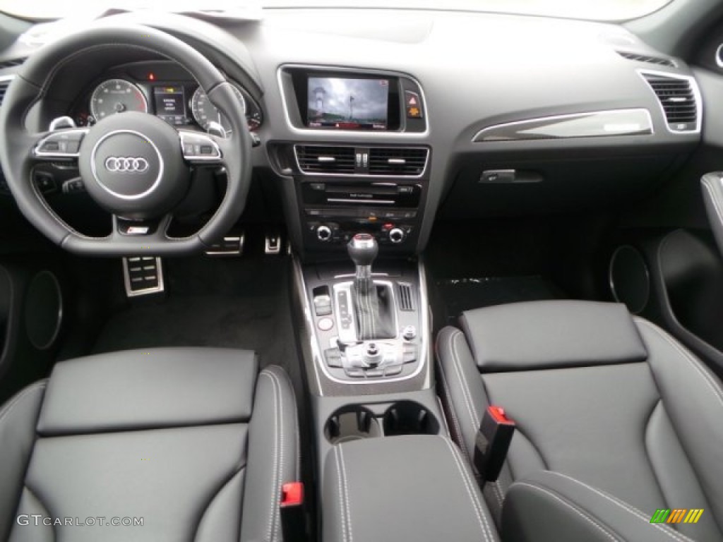 2014 SQ5 Prestige 3.0 TFSI quattro - Moonlight Blue Metallic / Black photo #30