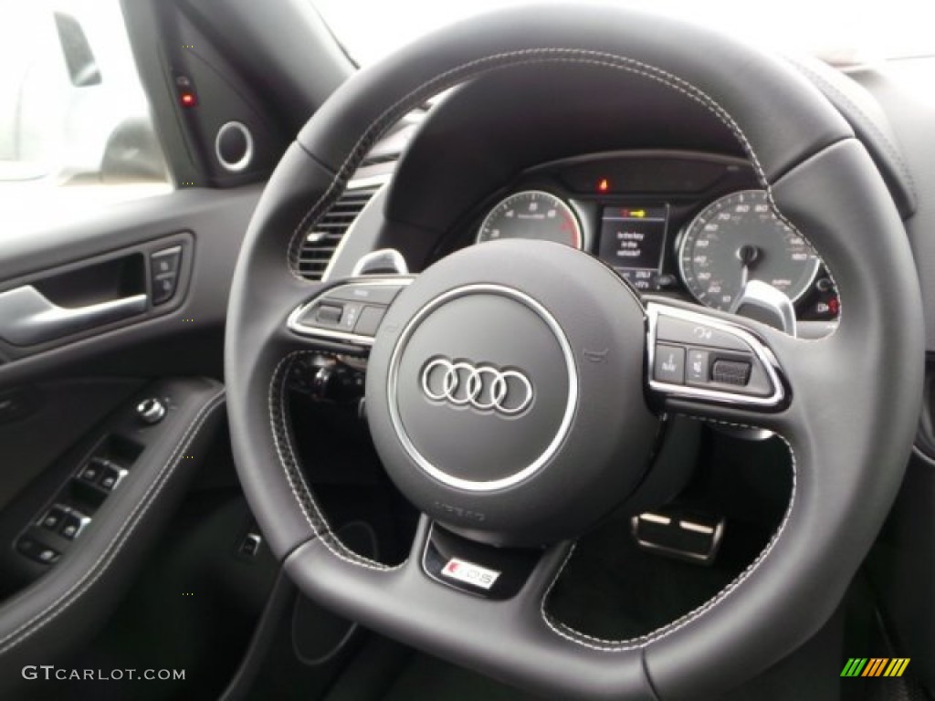 2014 SQ5 Prestige 3.0 TFSI quattro - Moonlight Blue Metallic / Black photo #31
