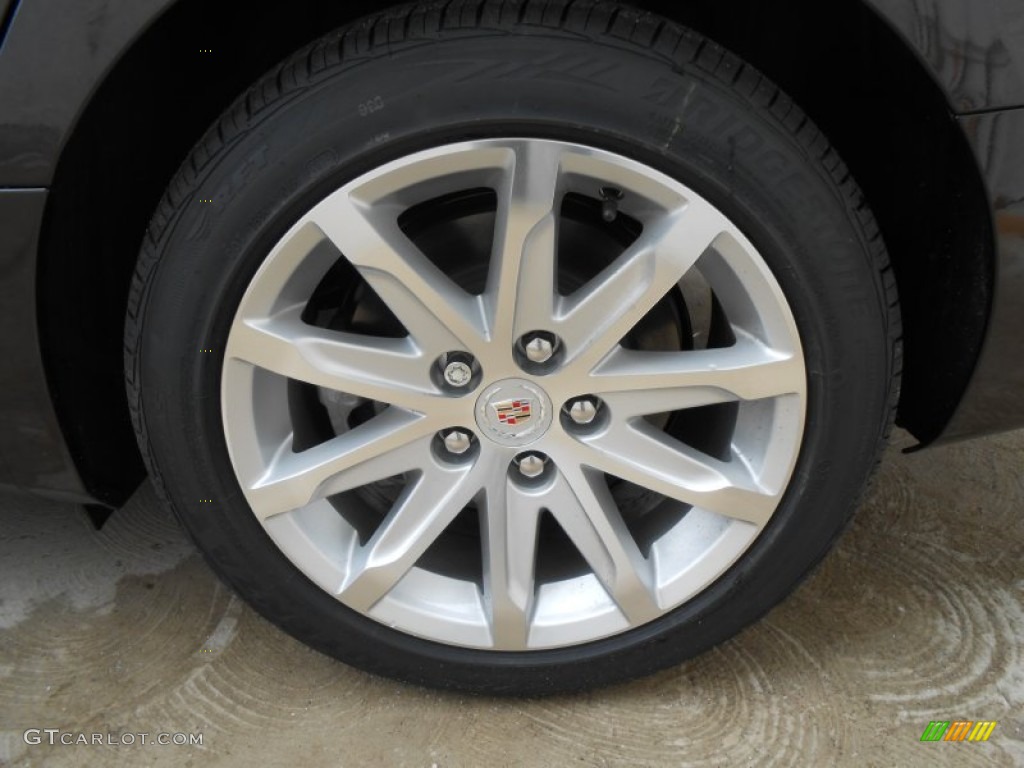 2014 CTS Luxury Sedan AWD - Majestic Plum Metallic / Light Cashmere/Medium Cashmere photo #11