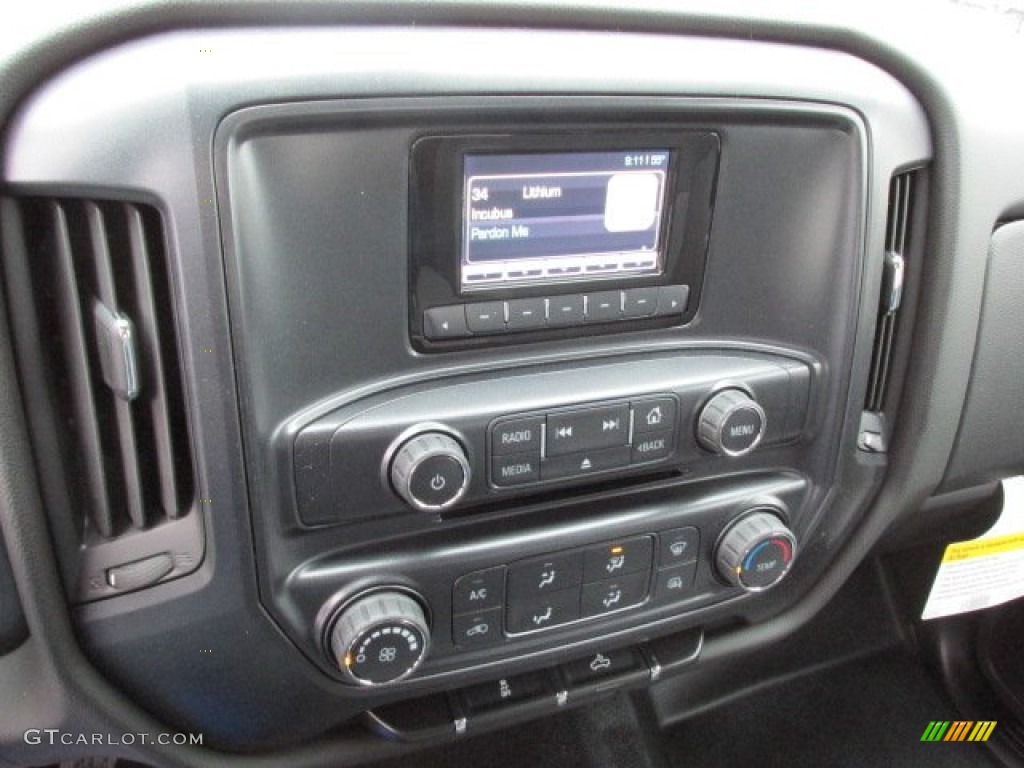 2014 Silverado 1500 WT Double Cab 4x4 - Brownstone Metallic / Jet Black/Dark Ash photo #14