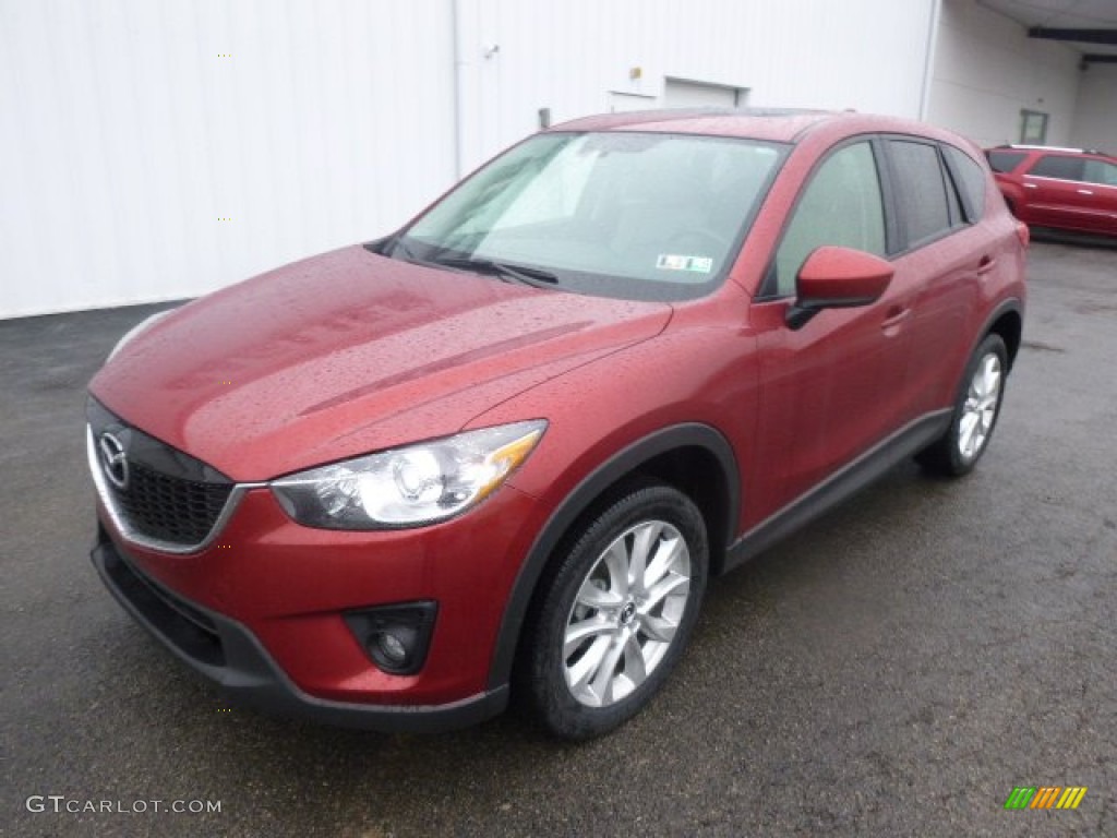 Zeal Red Mica 2013 Mazda CX-5 Grand Touring AWD Exterior Photo #92205769