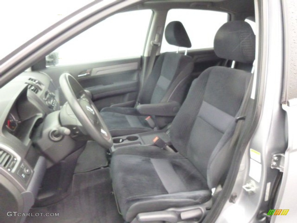 2008 CR-V EX 4WD - Whistler Silver Metallic / Black photo #8