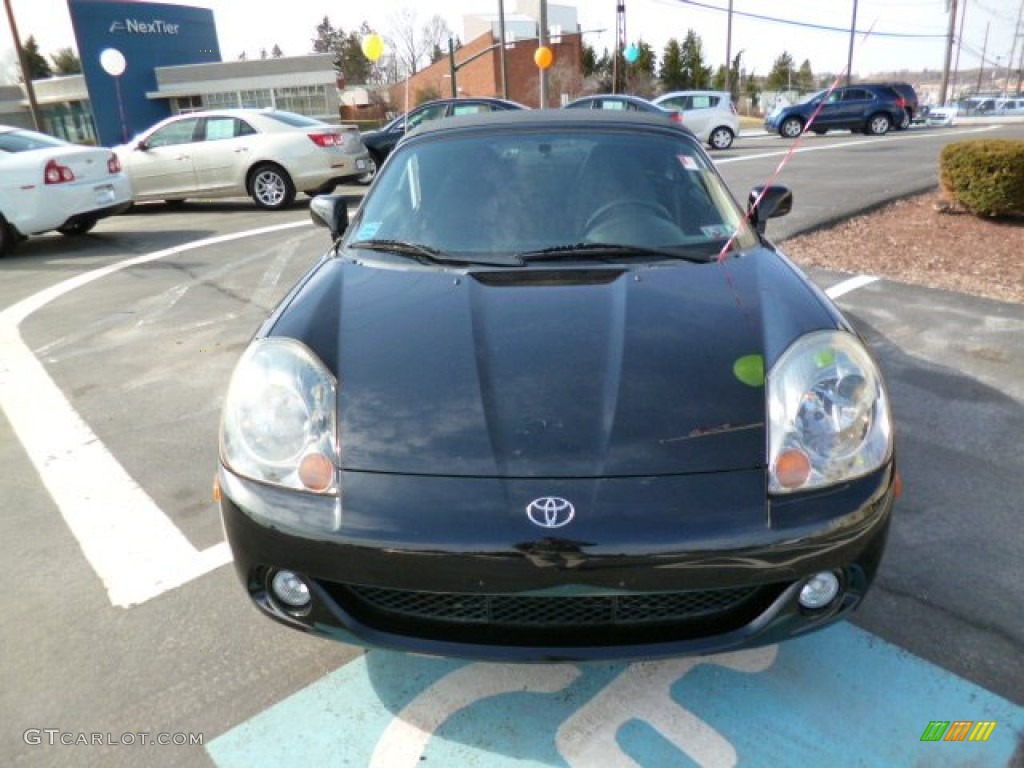 2004 MR2 Spyder Roadster - Black / Black photo #2