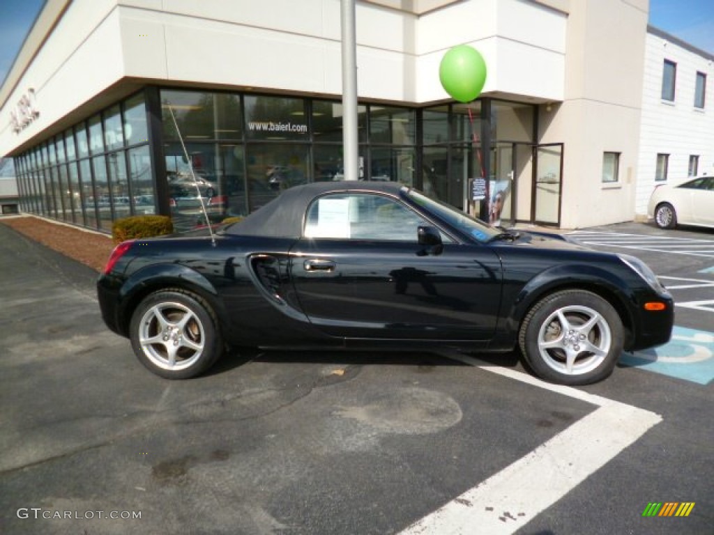 2004 MR2 Spyder Roadster - Black / Black photo #8