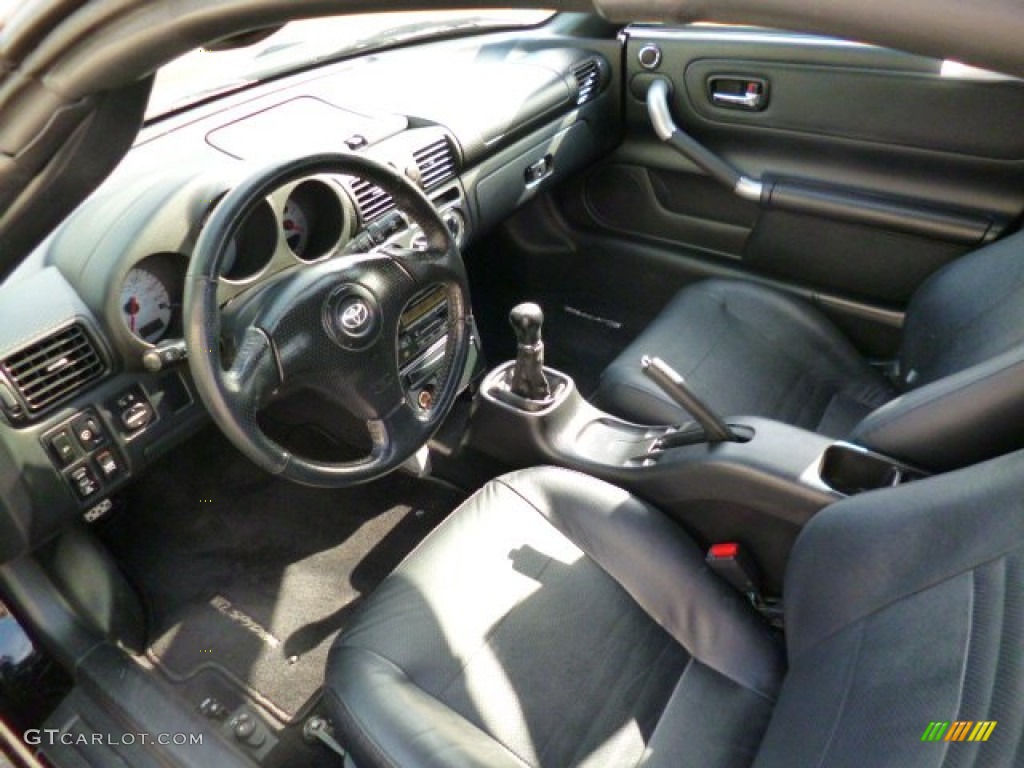 2004 MR2 Spyder Roadster - Black / Black photo #14