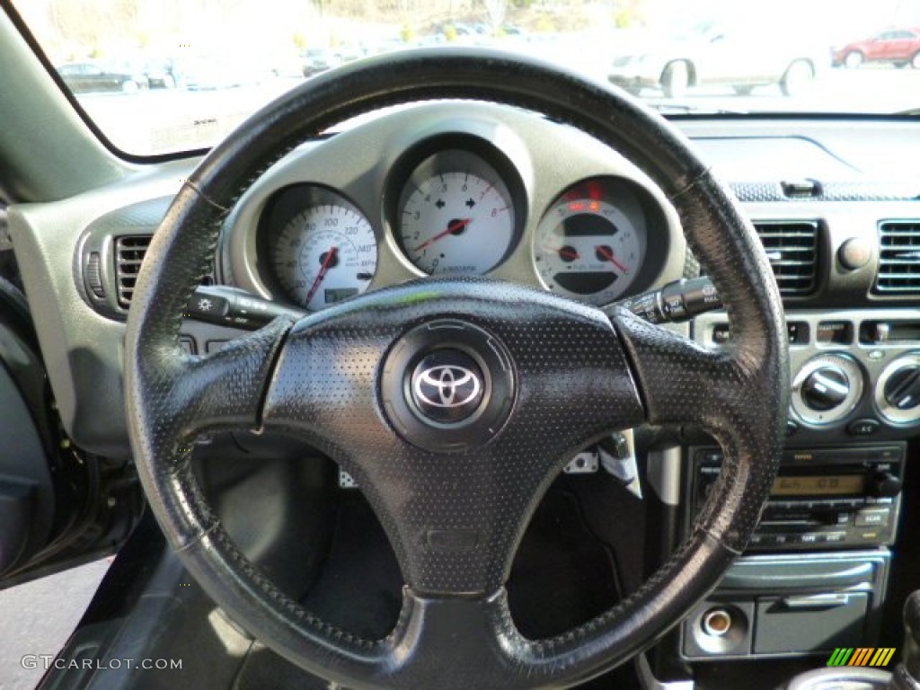 2004 MR2 Spyder Roadster - Black / Black photo #19