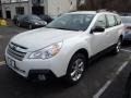 Satin White Pearl - Outback 2.5i Premium Photo No. 1