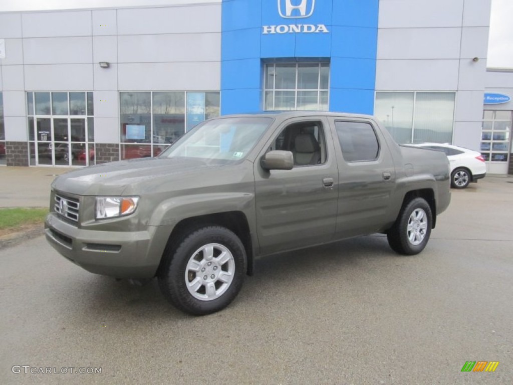 2006 Ridgeline RTL - Amazon Green Metallic / Olive photo #1