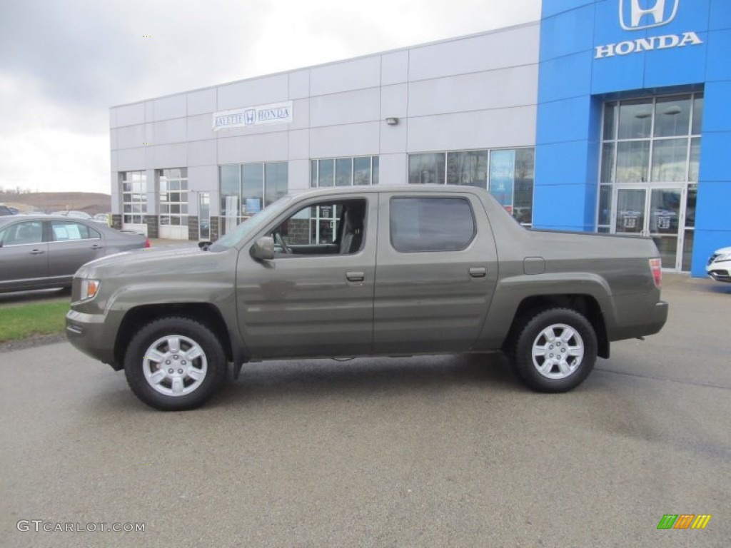 2006 Ridgeline RTL - Amazon Green Metallic / Olive photo #2