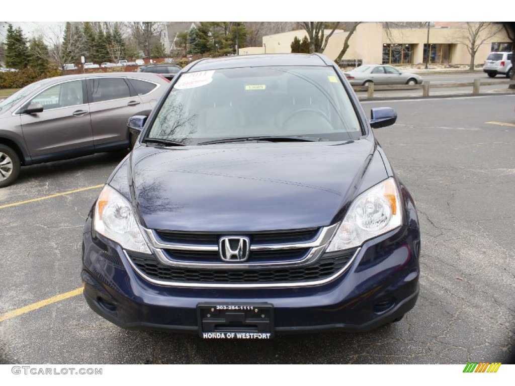 2011 CR-V EX-L 4WD - Royal Blue Pearl / Gray photo #2