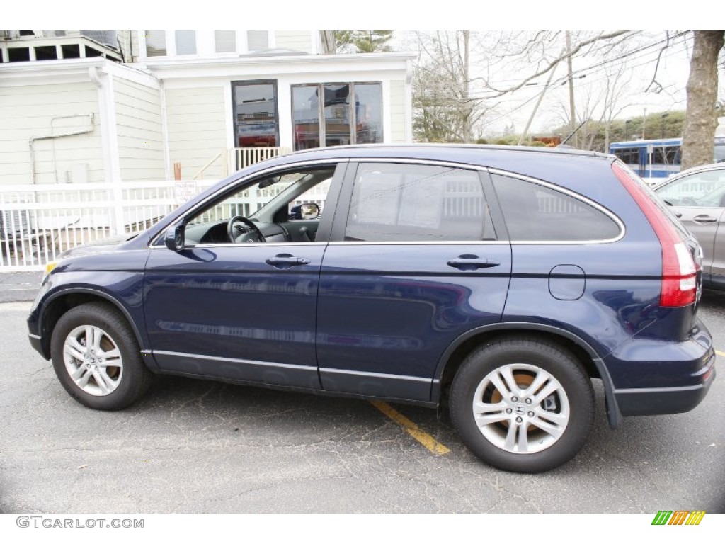 2011 CR-V EX-L 4WD - Royal Blue Pearl / Gray photo #10