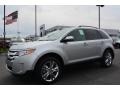 2014 Ingot Silver Ford Edge SEL AWD  photo #3