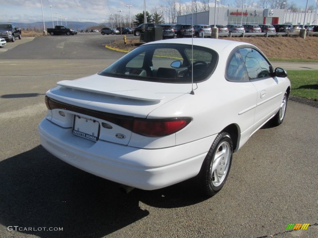 2001 Escort ZX2 Coupe - Oxford White / Dark Charcoal photo #16