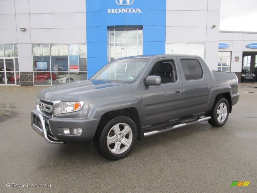 2010 Ridgeline RTL - Polished Metal Metallic / Black photo #1