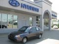 2005 Stormy Gray Hyundai Accent GLS Coupe  photo #1