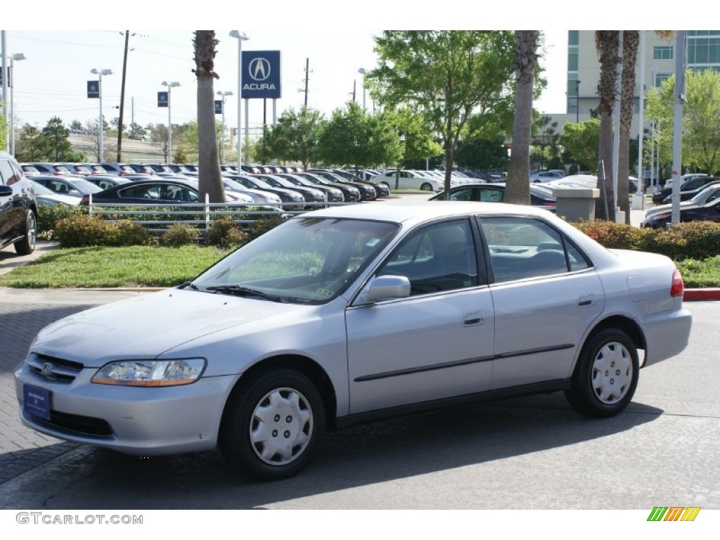 1998 Accord LX Sedan - Regent Silver Pearl / Quartz photo #2