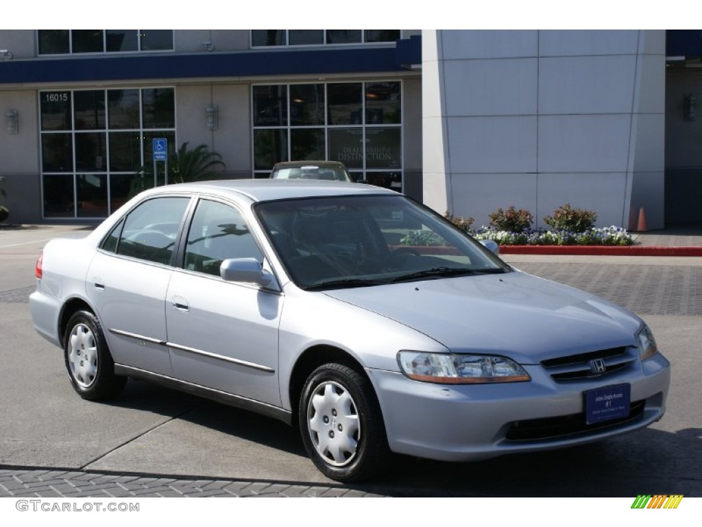 1998 Accord LX Sedan - Regent Silver Pearl / Quartz photo #3