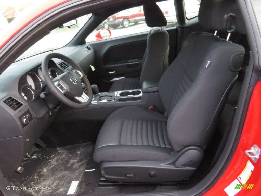 2014 Challenger SXT - TorRed / Dark Slate Gray photo #6