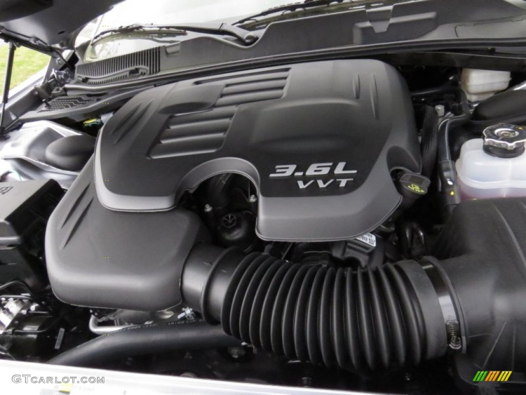 2014 Dodge Challenger SXT Plus 3.6 Liter DOHC 24-Valve VVT Pentastar V6 Engine Photo #92215444