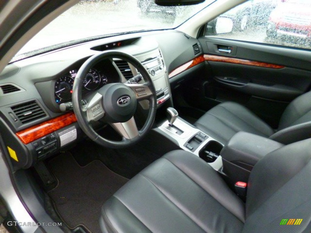 2011 Outback 3.6R Limited Wagon - Steel Silver Metallic / Off Black photo #15