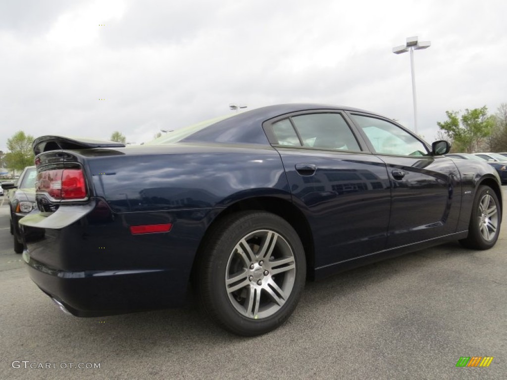 2014 Charger R/T - Jazz Blue Pearl / Black photo #3